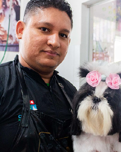 profissional do Salão Pet - Centervet Salvador